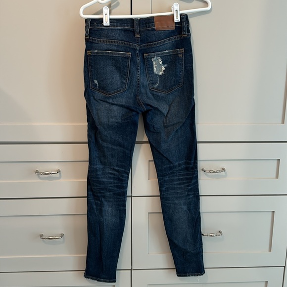 Madewell 9 inch high rise skinny jeans - Picture 2 of 4